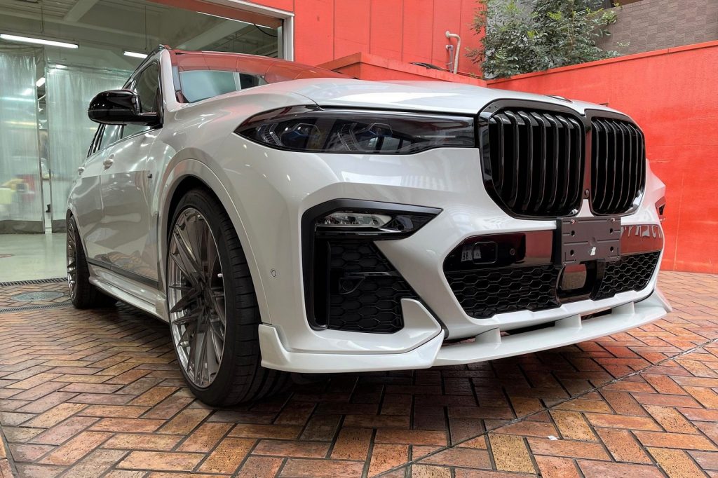 ◇エアロパーツ取付｜ルーフラッピング｜パーツ塗装（ペイント）｜BMW 