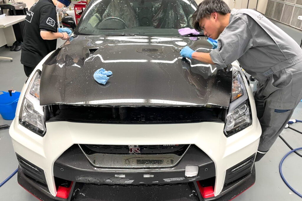 ◇G'zoxリアルガラスコート｜プロテクションフィルム｜NISSAN GT-R