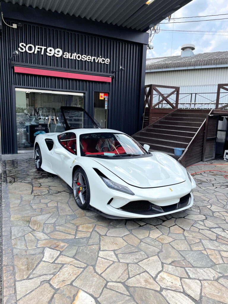 ◇フェラーリ｜プロテクションフィルム｜HEXIS BODYFENCE X（PPF）｜F8