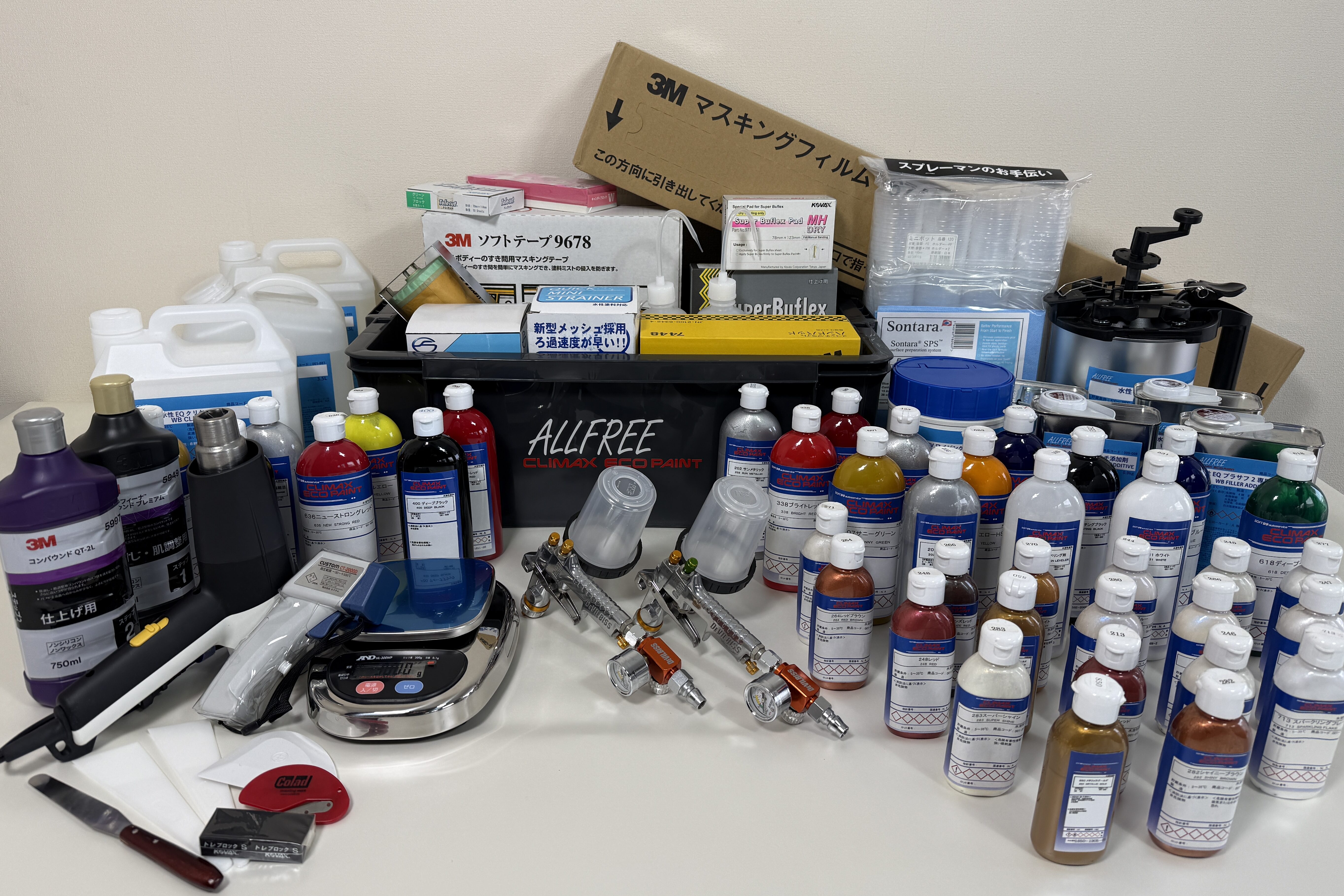 CLIMAXエコペイントオールフリーセット内容