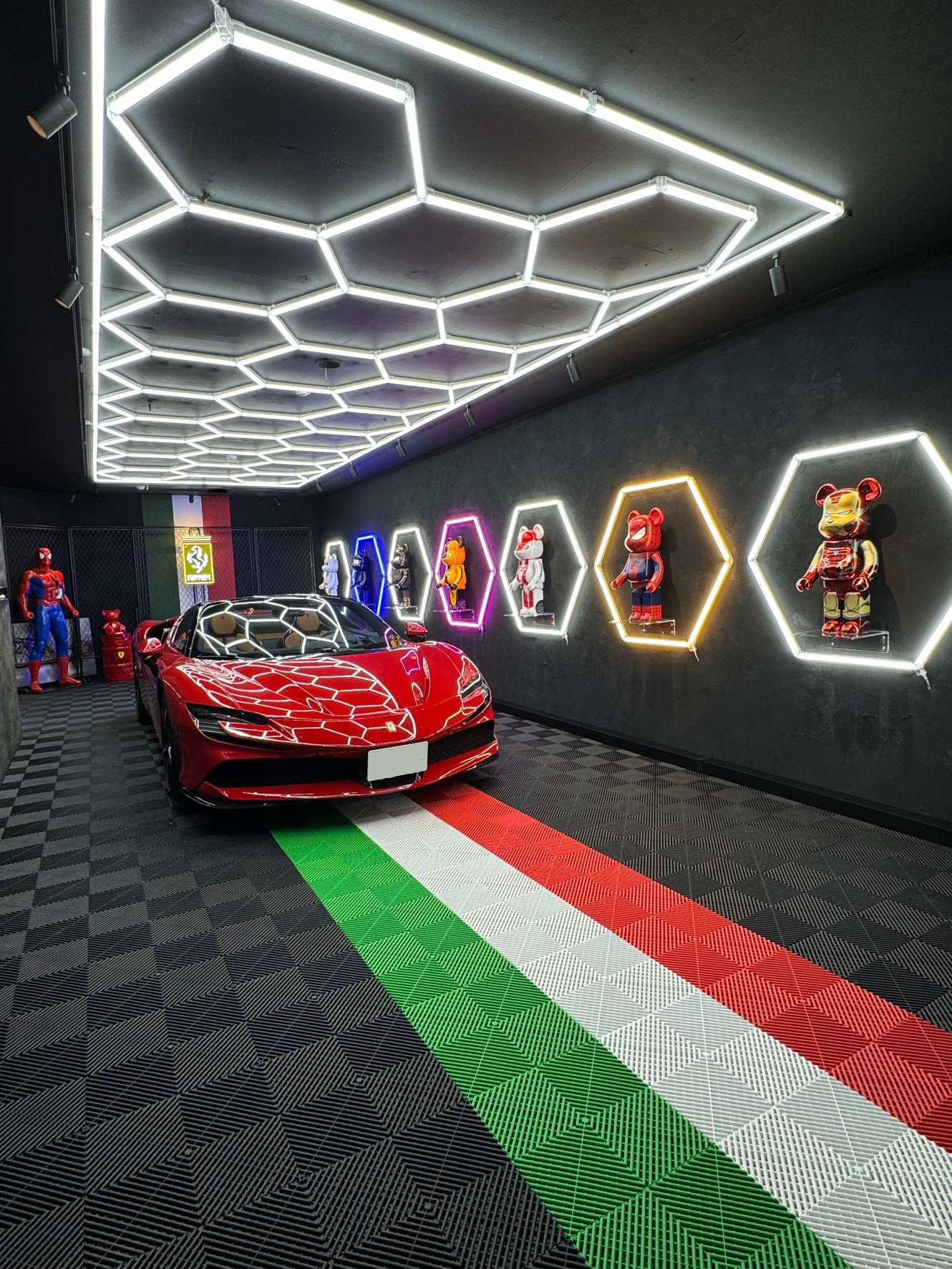 ハニカムライト＆ガレージマット